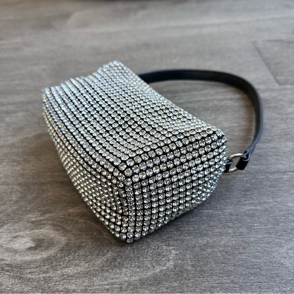 Alexander Wang Medium Rhinestone Heiress Pouch - Picture 6 of 10
